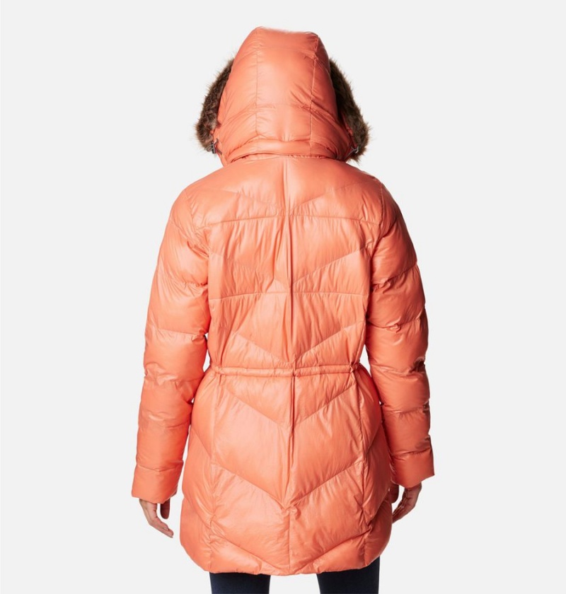 Columbia Peak to Park Mid Insulated Women's Puffer Jacket Coral | HAOSEB-589
