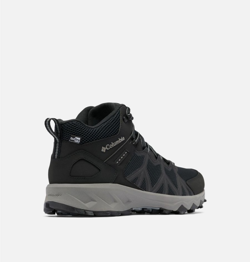Columbia Peakfreak II Mid OutDry Boot Men's Hiking Shoes Black | GPNKFD-870