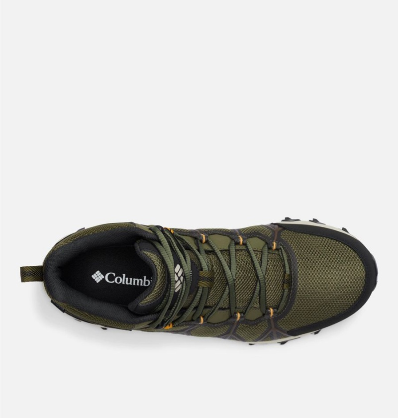 Columbia Peakfreak II Mid OutDry Boot Men's Hiking Shoes Olive | IDWRTN-942