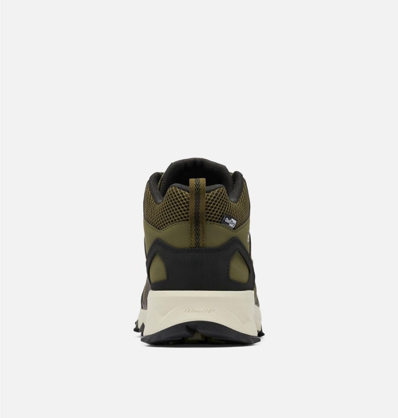 Columbia Peakfreak II Mid OutDry Boot Men's Hiking Shoes Olive | IDWRTN-942
