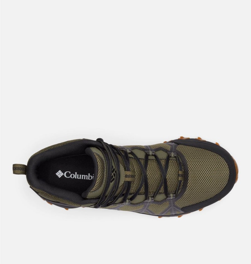 Columbia Peakfreak II Mid OutDry Boot Men's Hiking Shoes Olive | VSPOYD-873