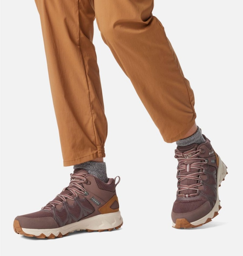 Columbia Peakfreak II Mid OutDry Boot Women's Hiking Shoes Brown | CAMDIL-613