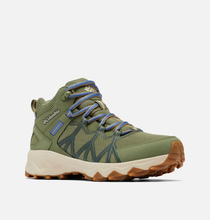 Columbia Peakfreak II Mid OutDry Boot Women's Hiking Shoes Green | BEJNFP-856