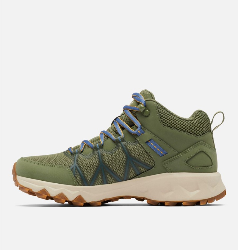 Columbia Peakfreak II Mid OutDry Boot Women's Hiking Shoes Green | BEJNFP-856