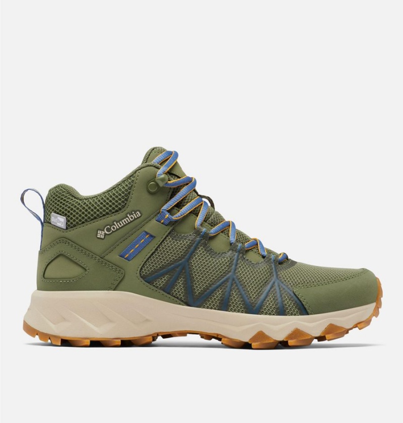 Columbia Peakfreak II Mid OutDry Boot Women\'s Hiking Shoes Green | BEJNFP-856