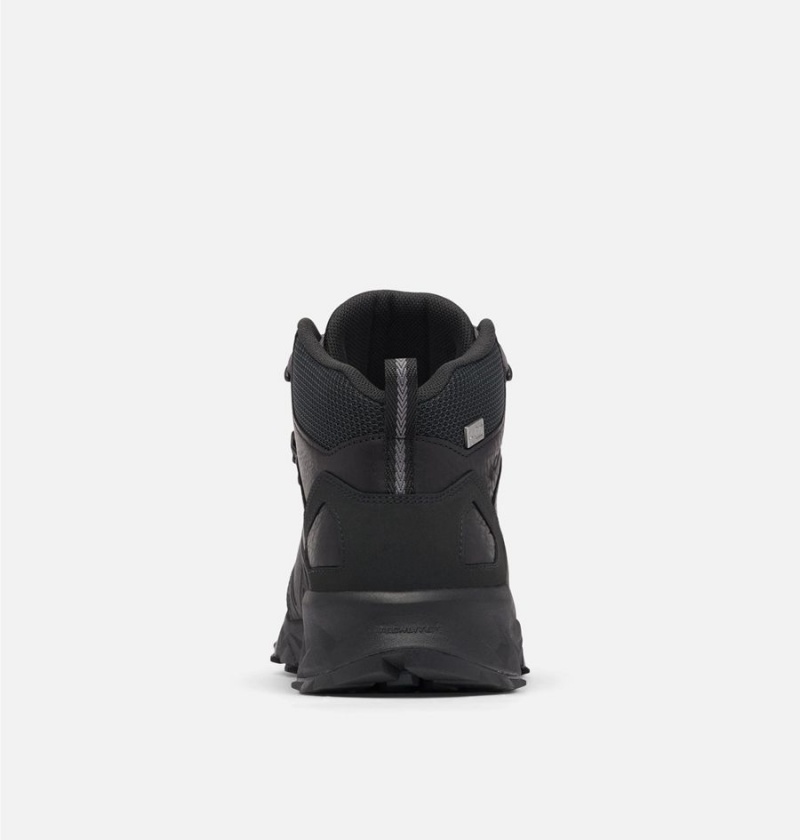Columbia Peakfreak II Mid OutDry Leather Men's Hiking Shoes Black | JKPUOC-978