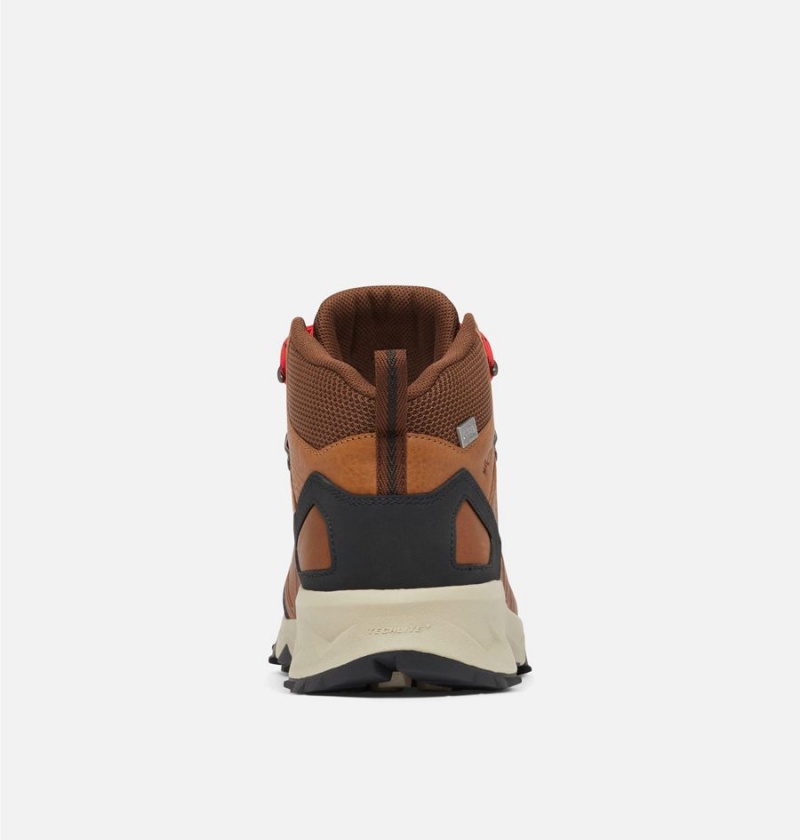 Columbia Peakfreak II Mid OutDry Leather Men's Hiking Shoes Brown | VUDABM-476