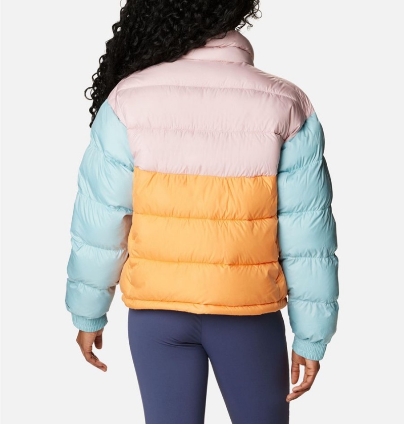 Columbia Pike Lake II Cropped Women's Puffer Jacket Multicolor | JKRXYM-174