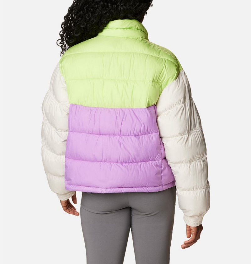 Columbia Pike Lake II Cropped Women's Puffer Jacket Purple | UDYENJ-109