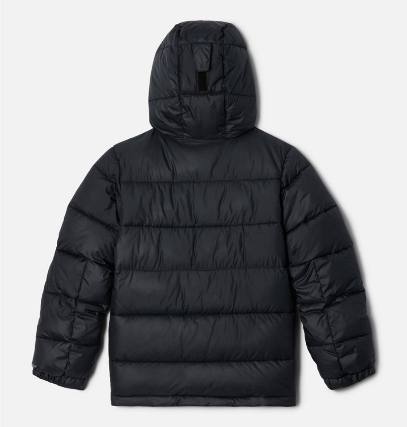 Columbia Pike Lake II Hooded Kids' Jacket Black | UIPLOQ-247