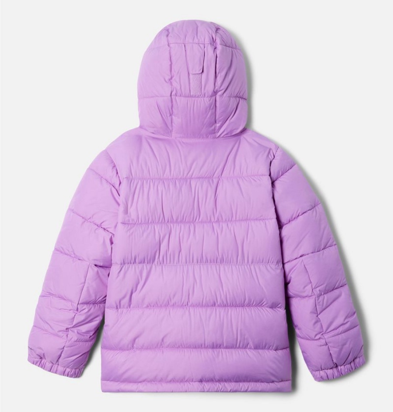 Columbia Pike Lake II Hooded Kids' Jacket Purple | XORCZW-657