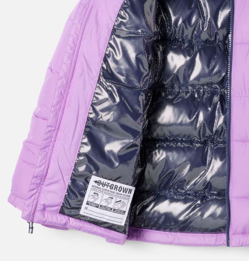 Columbia Pike Lake II Hooded Kids' Jacket Purple | XORCZW-657