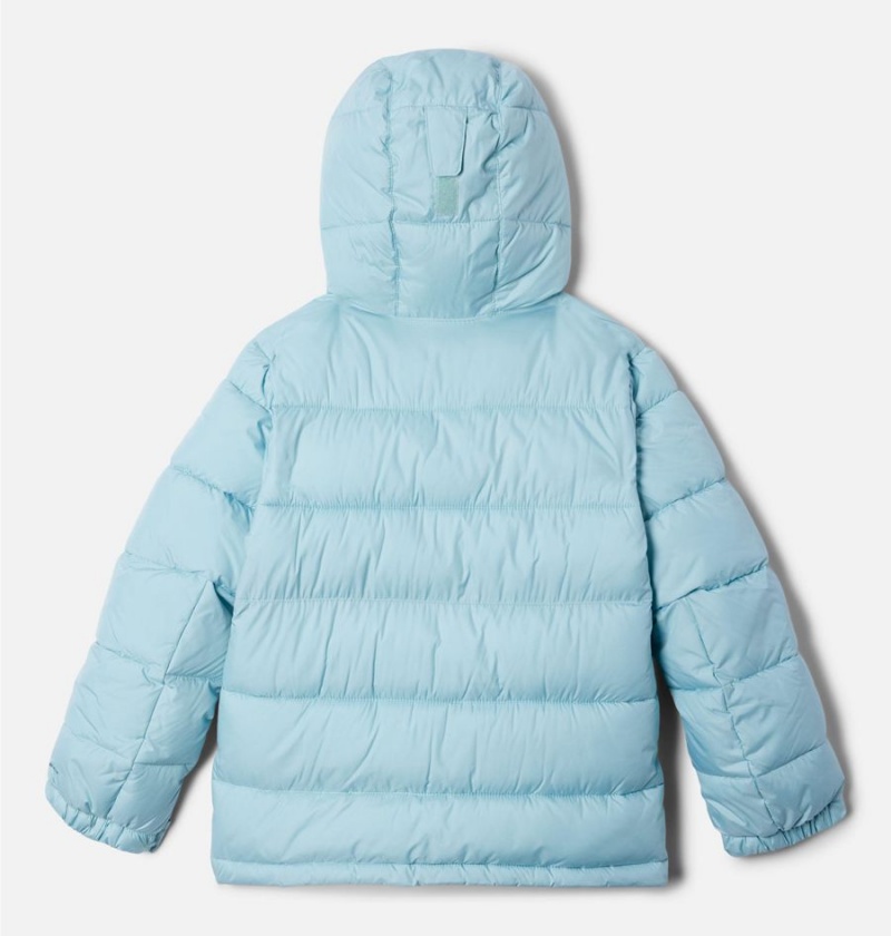 Columbia Pike Lake II Hooded Kids' Jacket Blue | IZMAHJ-643