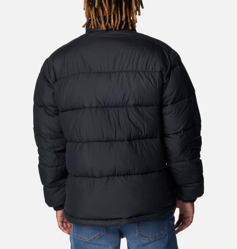 Columbia Pike Lake II Insulated Men's Puffer Jacket Black | THJYZI-801