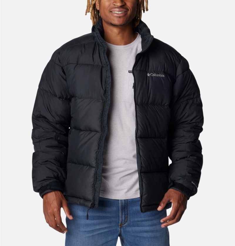 Columbia Pike Lake II Insulated Men's Puffer Jacket Black | THJYZI-801