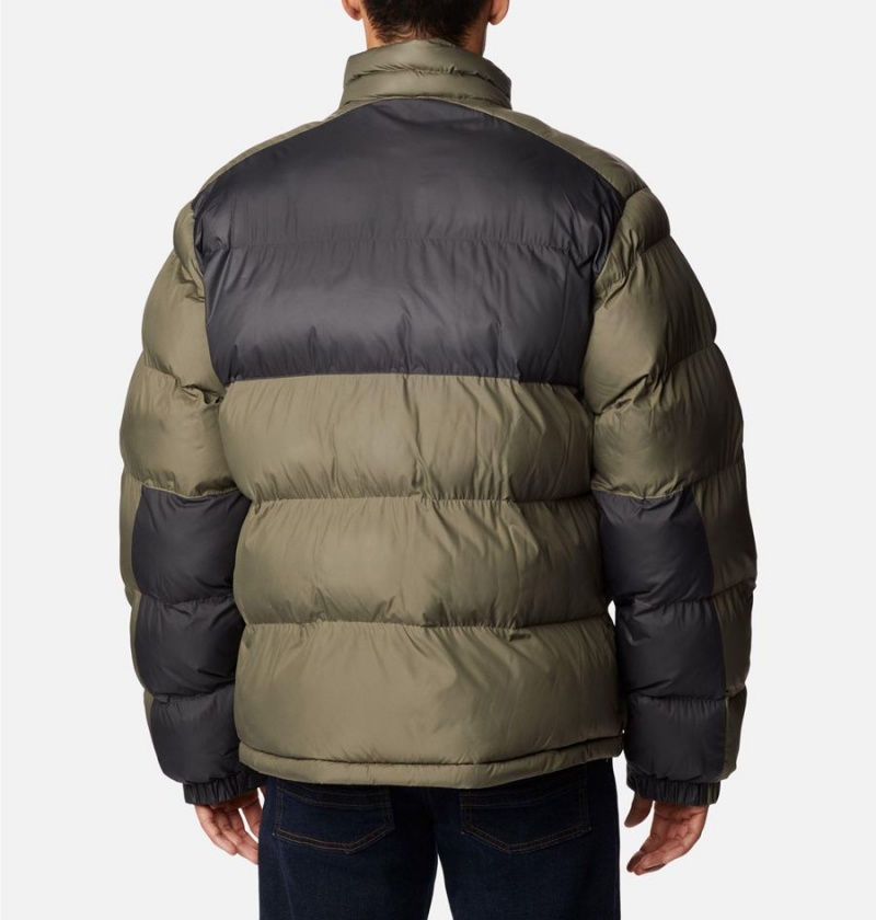 Columbia Pike Lake II Insulated Men's Puffer Jacket Green | NCZFRD-583