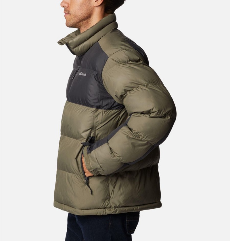 Columbia Pike Lake II Insulated Men's Puffer Jacket Green | NCZFRD-583
