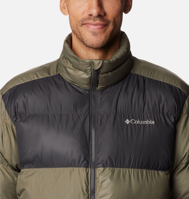 Columbia Pike Lake II Insulated Men's Puffer Jacket Green | NCZFRD-583