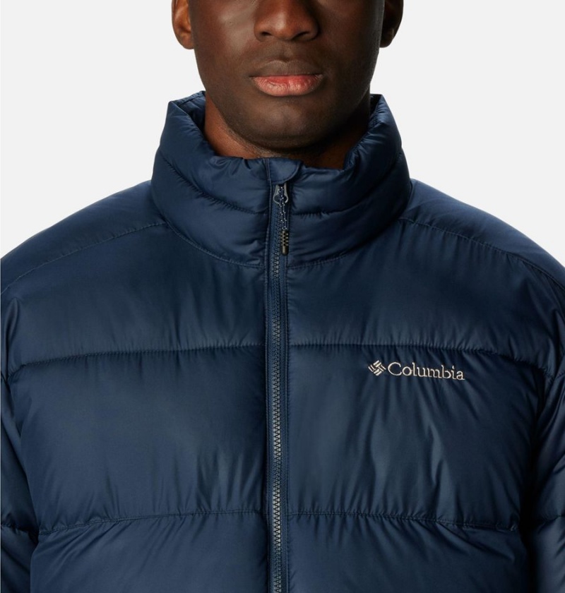 Columbia Pike Lake II Insulated Men's Puffer Jacket Navy | UKYGTF-368