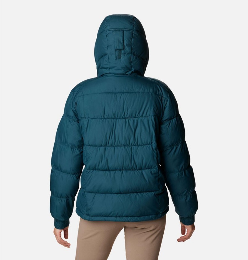 Columbia Pike Lake II Insulated Women's Puffer Jacket Turquoise | NJUEOZ-193