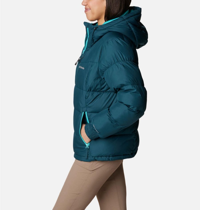 Columbia Pike Lake II Insulated Women's Puffer Jacket Turquoise | NJUEOZ-193