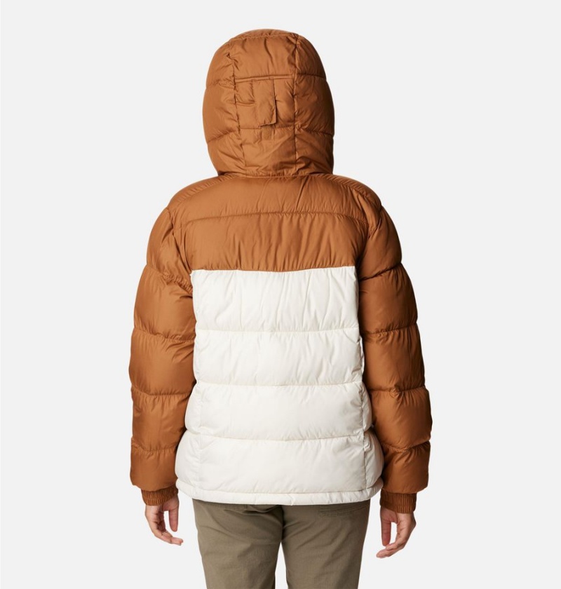 Columbia Pike Lake II Insulated Women's Puffer Jacket White | VKFAIB-917