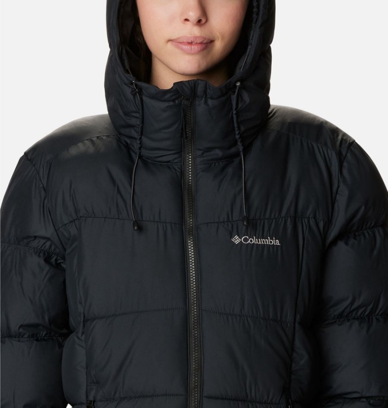 Columbia Pike Lake II Insulated Women's Puffer Jacket Black | YNVTXP-076