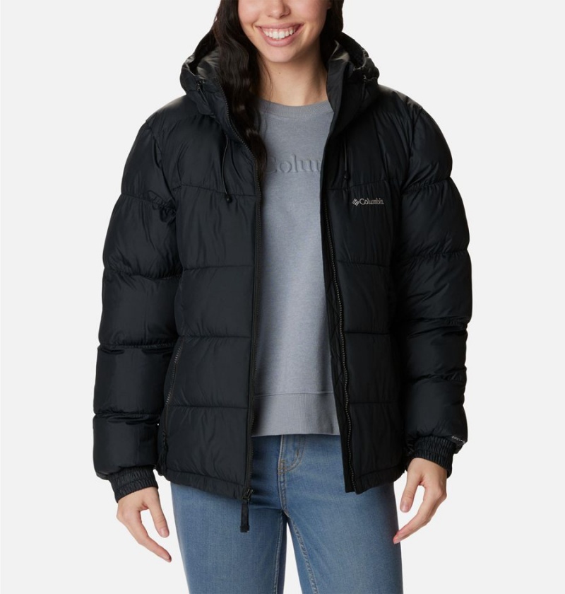 Columbia Pike Lake II Insulated Women's Puffer Jacket Black | YNVTXP-076