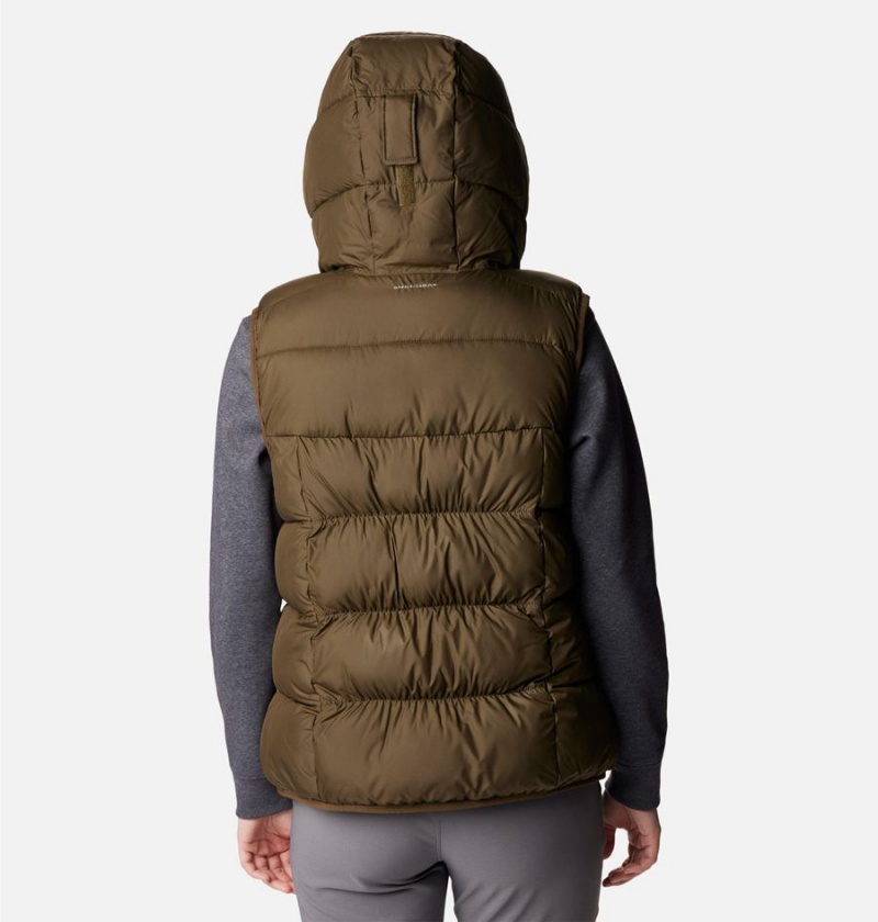 Columbia Pike Lake II Insulated Women's Vest Olive | FZXMGB-961