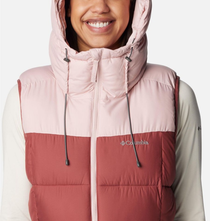 Columbia Pike Lake II Insulated Women's Vest Pink | QYGJKB-680