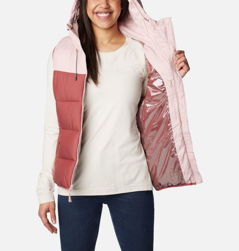 Columbia Pike Lake II Insulated Women's Vest Pink | QYGJKB-680