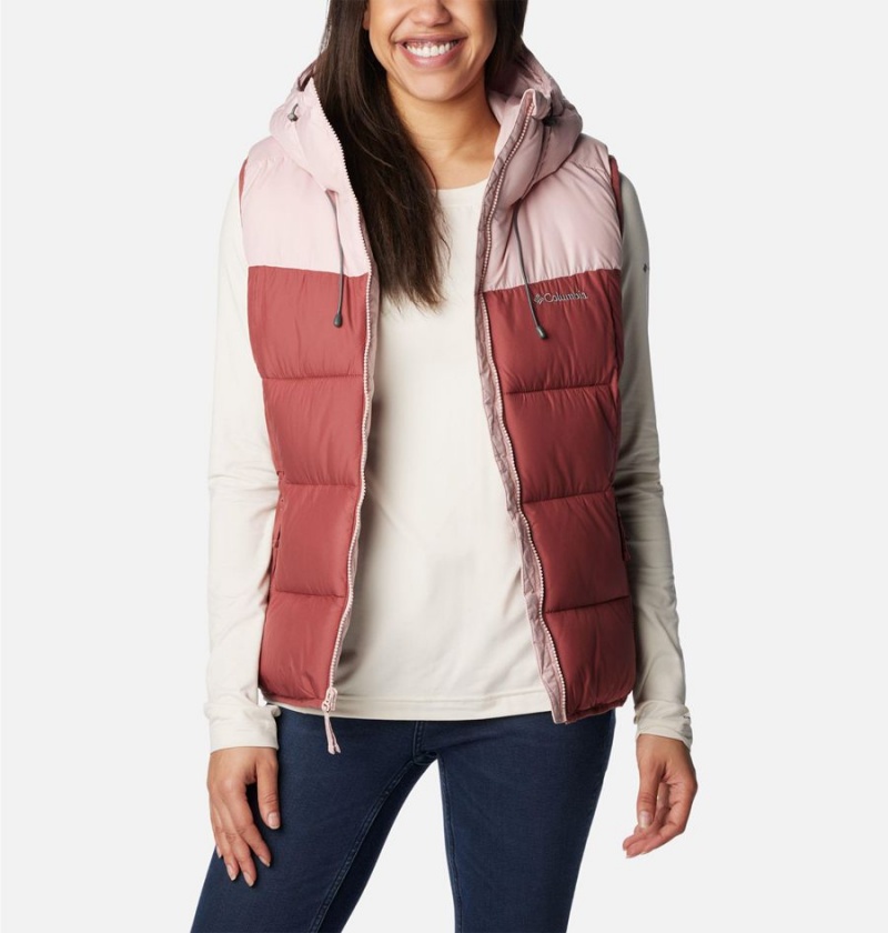 Columbia Pike Lake II Insulated Women's Vest Pink | QYGJKB-680