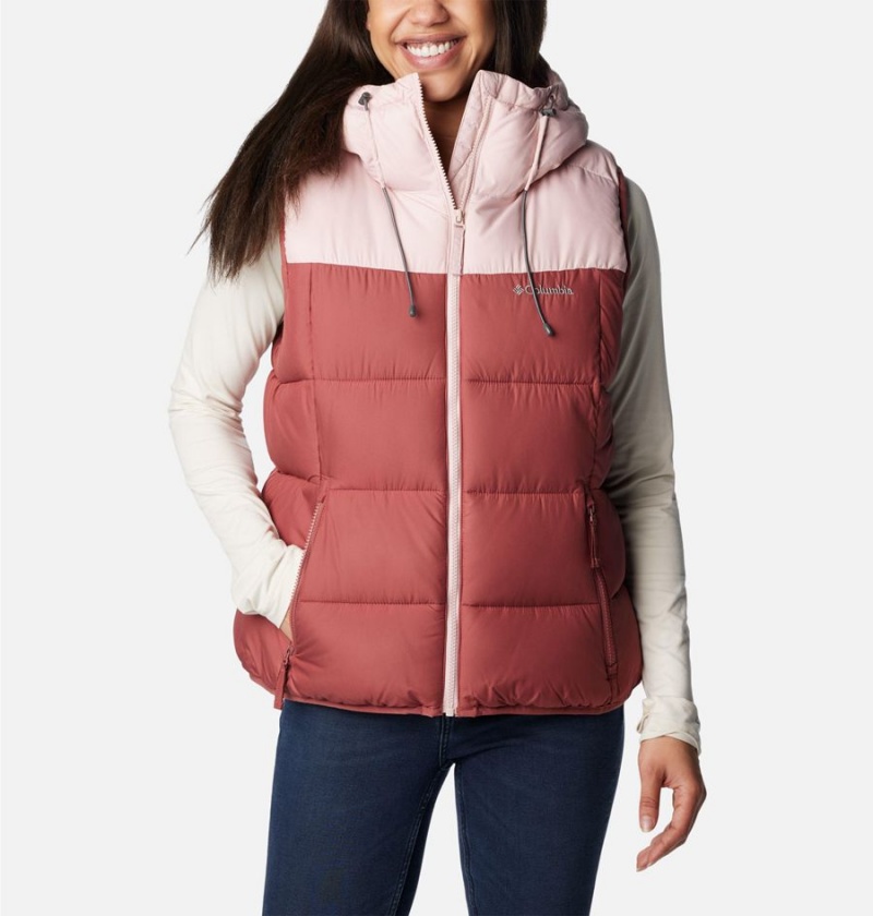 Columbia Pike Lake II Insulated Women\'s Vest Pink | QYGJKB-680