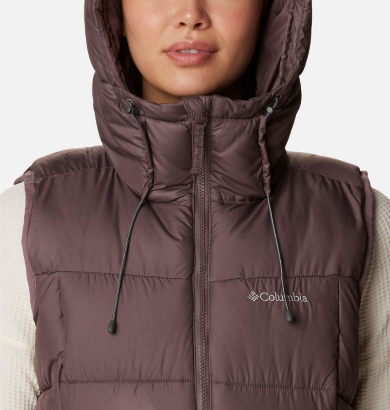 Columbia Pike Lake II Insulated Women's Vest Grey | BSVFJC-305