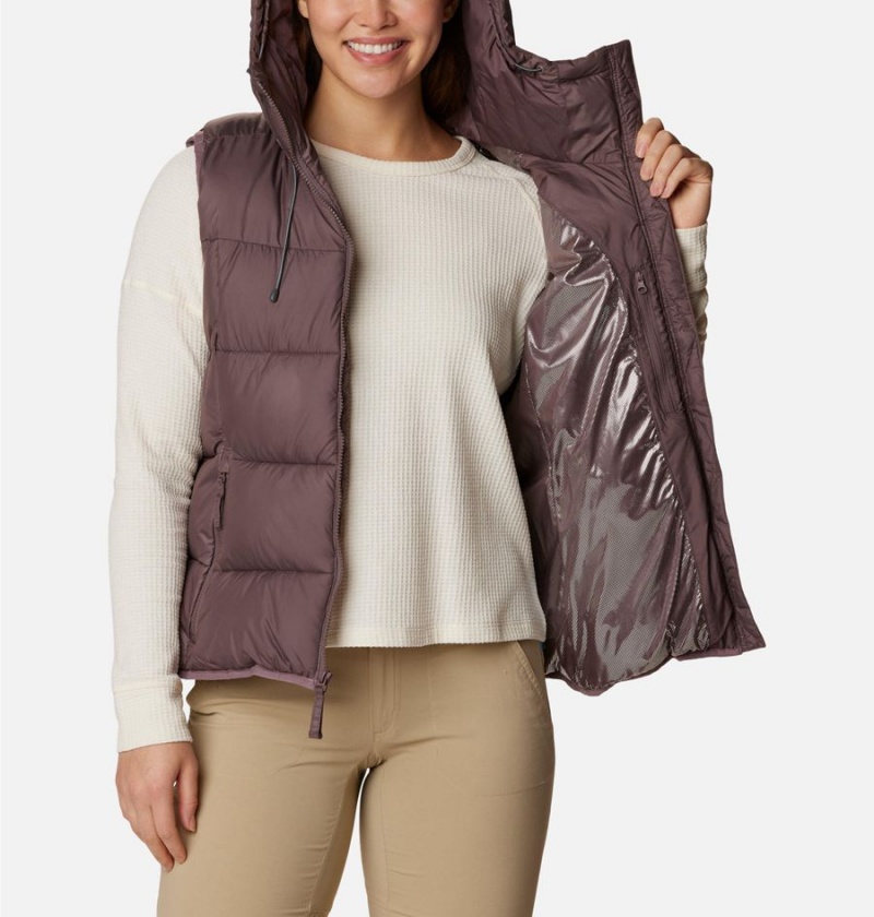 Columbia Pike Lake II Insulated Women's Vest Grey | BSVFJC-305