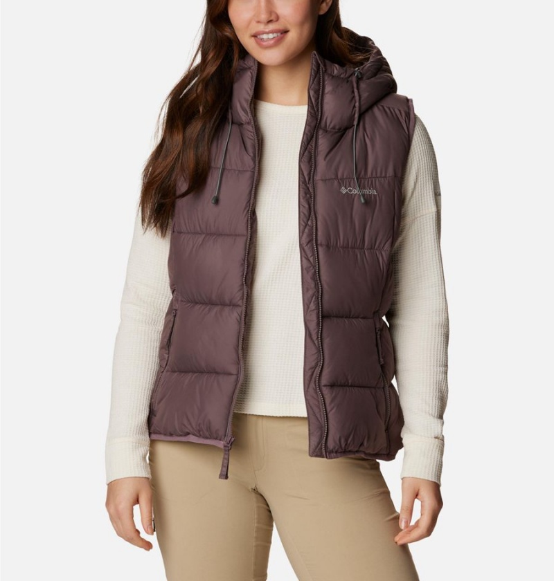 Columbia Pike Lake II Insulated Women's Vest Grey | BSVFJC-305