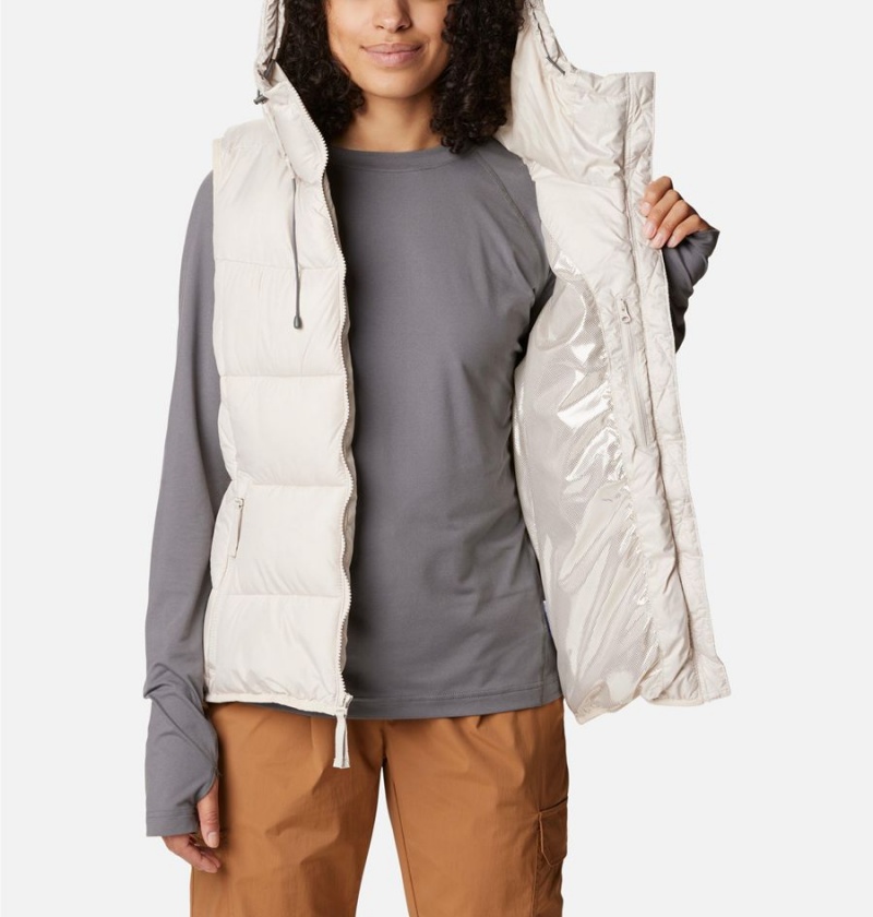Columbia Pike Lake II Insulated Women's Vest White | NZUORC-591
