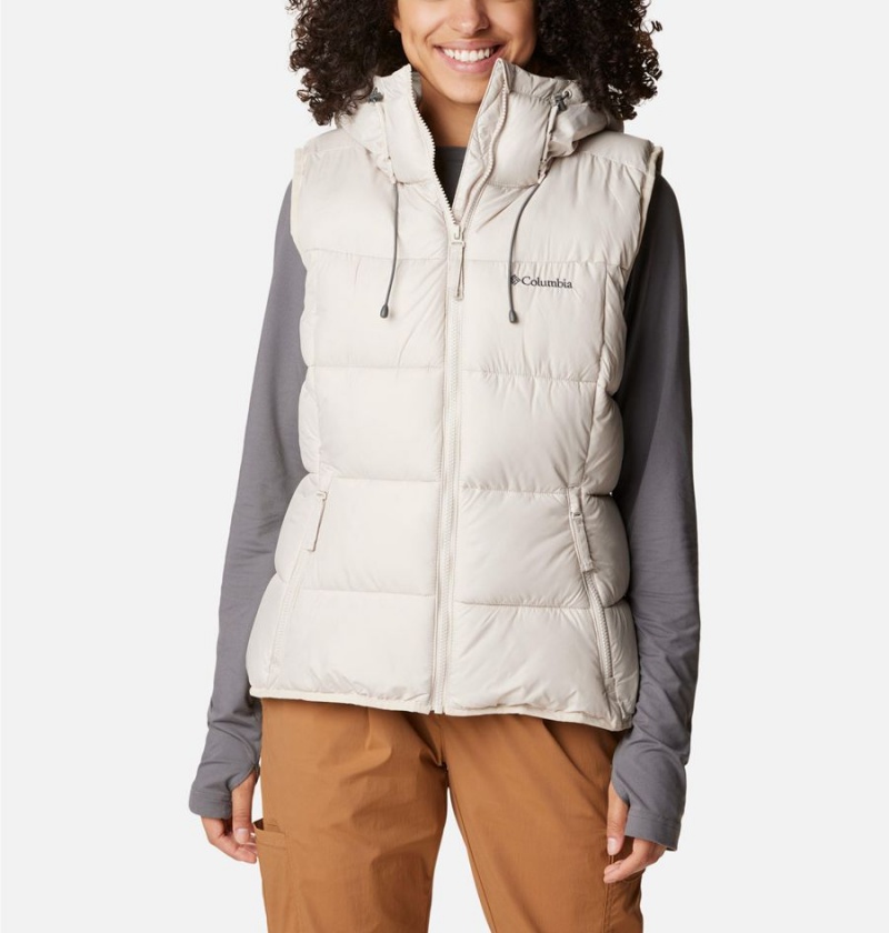 Columbia Pike Lake II Insulated Women\'s Vest White | NZUORC-591
