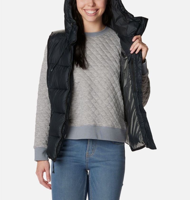 Columbia Pike Lake II Insulated Women's Vest Black | JPZCVS-327