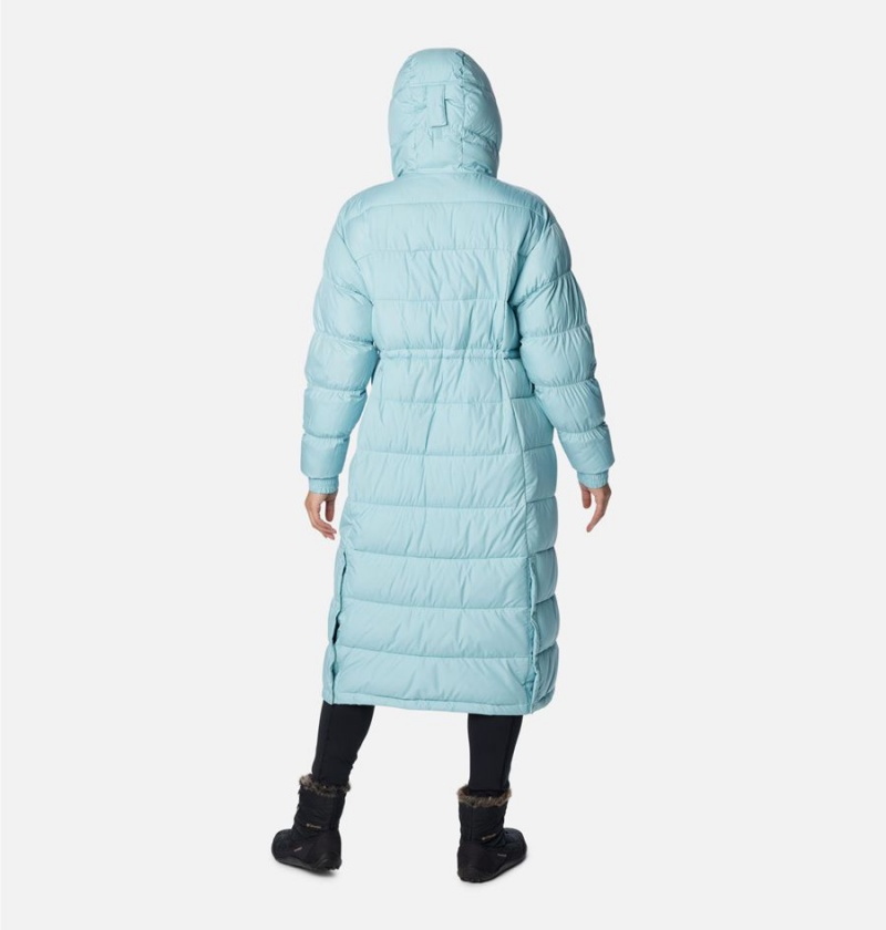 Columbia Pike Lake II Long Women's Puffer Jacket Turquoise | SIAMYB-854