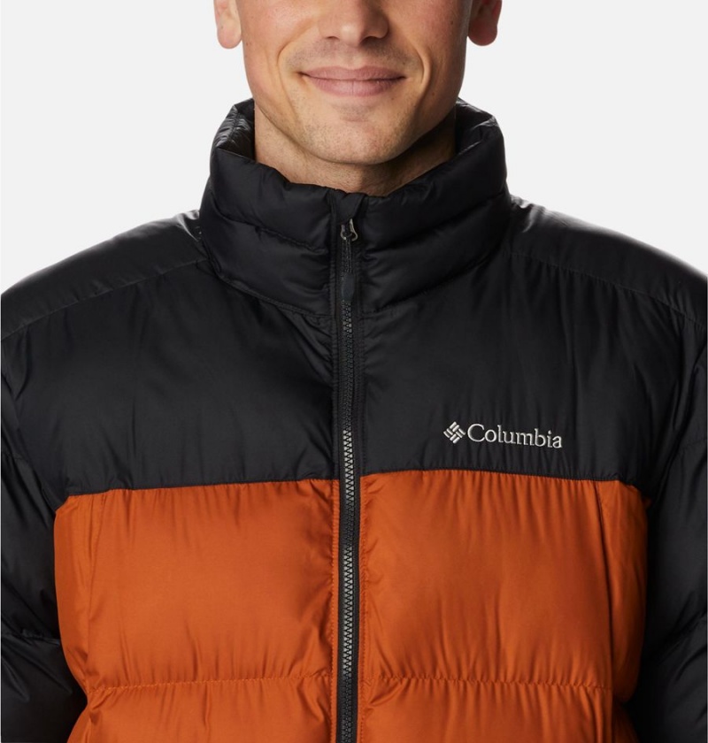 Columbia Pike Lake Insulated Men's Puffer Jacket Orange | EYXLGK-038