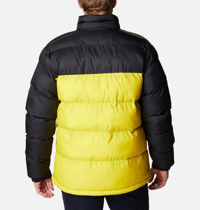 Columbia Pike Lake Insulated Men's Puffer Jacket Yellow | VHODYX-137
