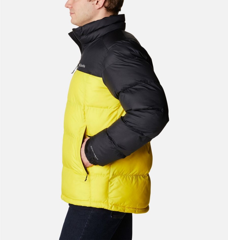 Columbia Pike Lake Insulated Men's Puffer Jacket Yellow | VHODYX-137