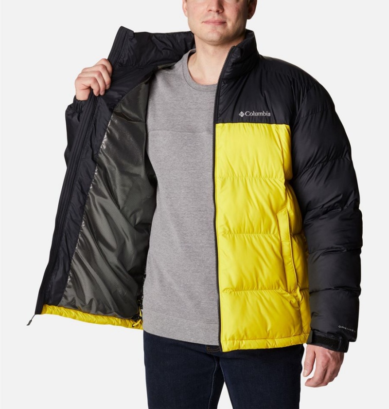 Columbia Pike Lake Insulated Men's Puffer Jacket Yellow | VHODYX-137