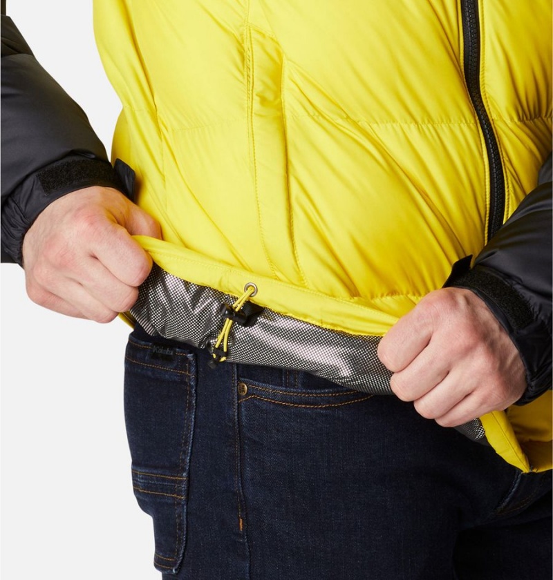 Columbia Pike Lake Insulated Men's Puffer Jacket Yellow | VHODYX-137