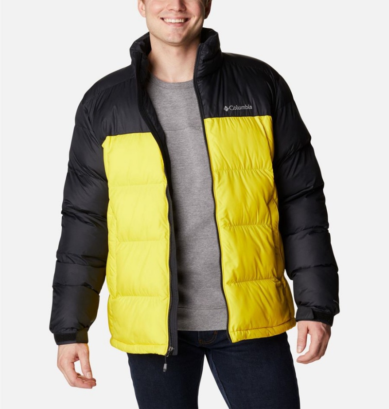 Columbia Pike Lake Insulated Men's Puffer Jacket Yellow | VHODYX-137