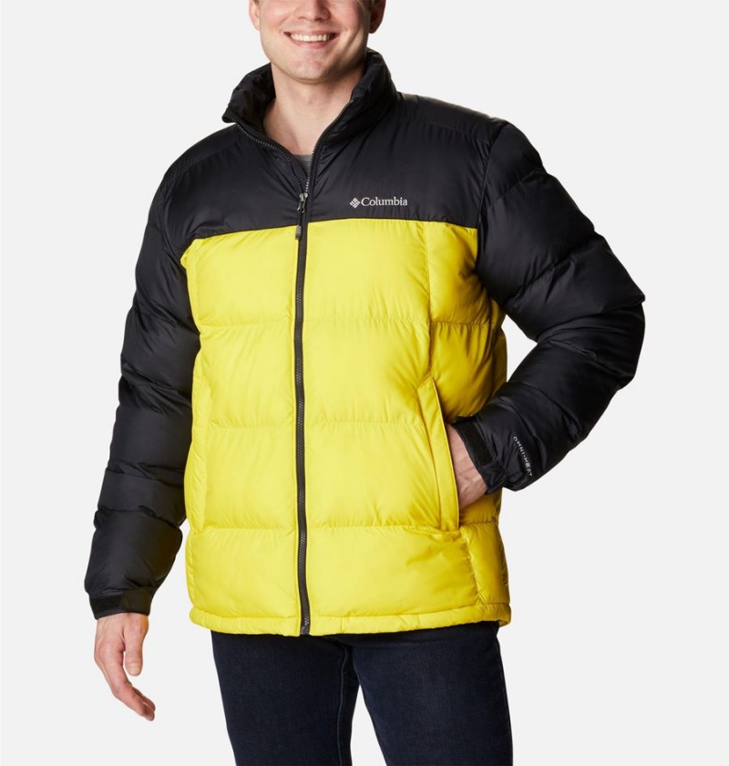 Columbia Pike Lake Insulated Men\'s Puffer Jacket Yellow | VHODYX-137