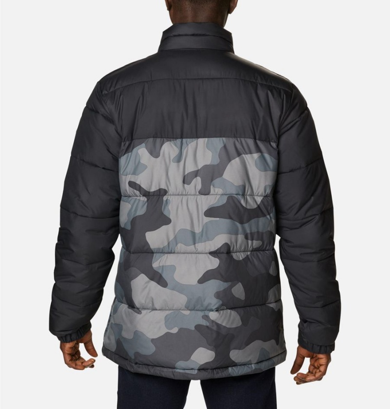 Columbia Pike Lake Insulated Men's Puffer Jacket Black | VSXBDR-296