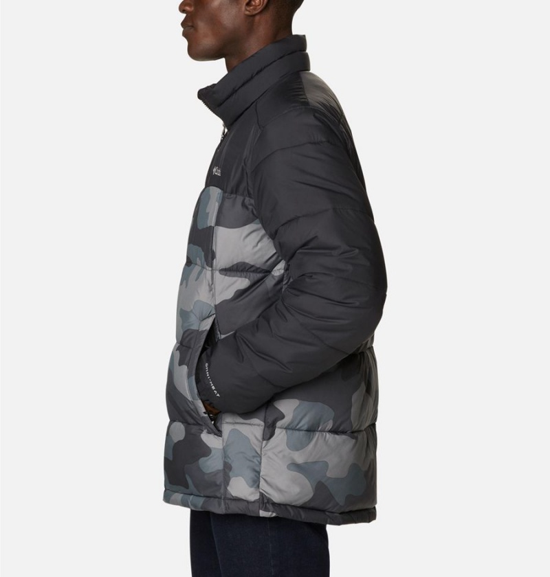 Columbia Pike Lake Insulated Men's Puffer Jacket Black | VSXBDR-296