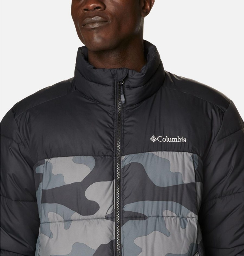 Columbia Pike Lake Insulated Men's Puffer Jacket Black | VSXBDR-296